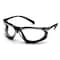 Pyramex Proximity, Safety Glasses, Anti-Fog & Anti-Scratch, Clear Lens, Black Frame SB9310STM - alternate 1